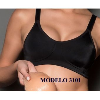 Soutiem para Prótese Mamária Externa