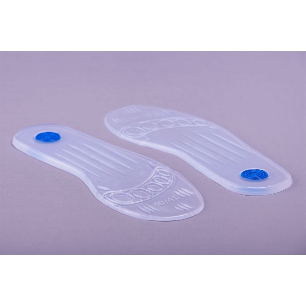 Palmilha de Silicone com Ponto Azul