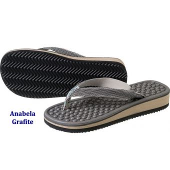 Chinelo Massageador Anabela Mundo Flex