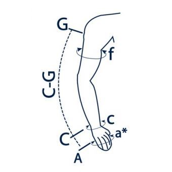 Braçadeira Compressiva Sigvaris 414s