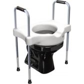 Assento Elevado para Sanitário com Alça Ajustável - SIT V