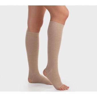 Meia Elástica 3/4 Selecta Juzo 5008 Algodão Curta