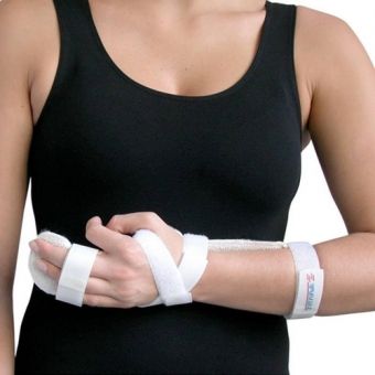 Tala de PVC Parcial para Punho e 3 Dedos