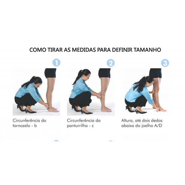 Meia Elástica 3/4 Sigvaris Ever Sheer - 20-30 mmhg
