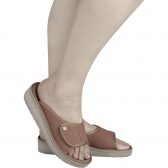 Chinelo Ajustável para Esporão e Fascite Plantar Mule Slide Mundo Flex