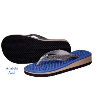 Chinelo Massageador Anabela Mundo Flex