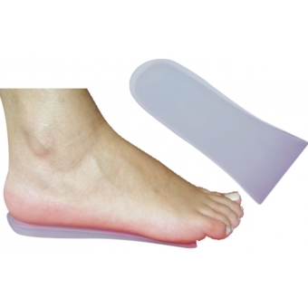 Palmilha 3/4 Silicone para Compensação de Altura 0,5 a 3 cm