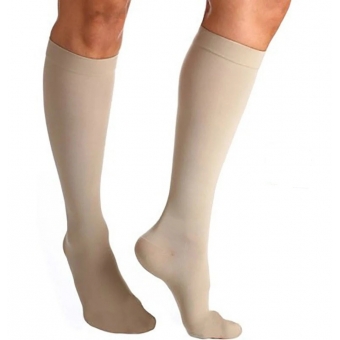 Meia Elástica 3/4 Sigvaris Premium 862 - Pé Fechado 20-30 mmhg