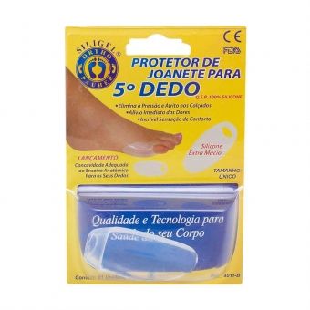 Protetor para Joanete de 5º Dedo Siligel Ultra